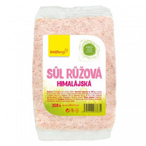 WOLFBERRY Himalájská sůl růžová jemná 250 g