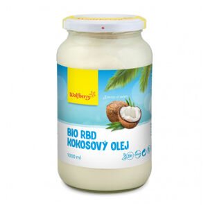 WOLFBERRY RBD Kokosový olej BIO 1000 ml, poškozený obal