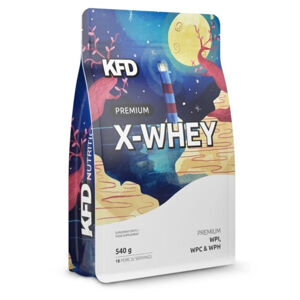 KFD X-Whey premium WPI WPC & WPH protein s příchutí cookies 540 g