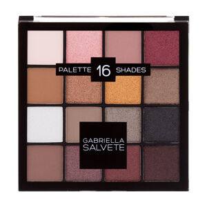 GABRIELLA SALVETE Palette 16 Shades oční stín 20,8 g 02 Pink