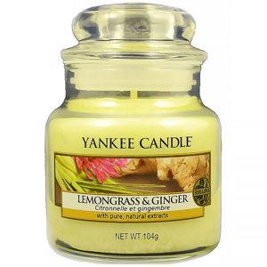 YANKEE CANDLE Lemongrass & Ginger Classic malý 104 g