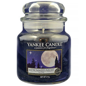 YANKEE CANDLE Black Coconut vonná svíčka 411 g, Vůně: Midsummer&apos;s Night