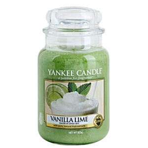 YANKEE CANDLE Classic Vonná svíčka velká Vanilla Lime 623 g