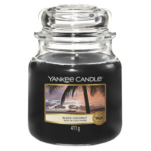 YANKEE CANDLE Classic Vonná svíčka střední Black Coconut 411 g