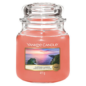 YANKEE CANDLE Classic Vonná svíčka střední Cliffside Sunrise 411 g