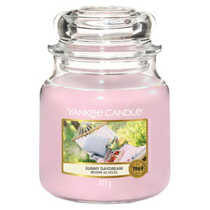 YANKEE CANDLE Classic Vonná svíčka střední Sunny Daydream 411 g