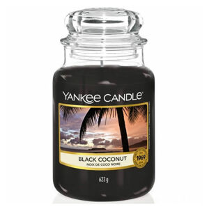 YANKEE CANDLE Classic Vonná svíčka velká Black Coconut 623 g