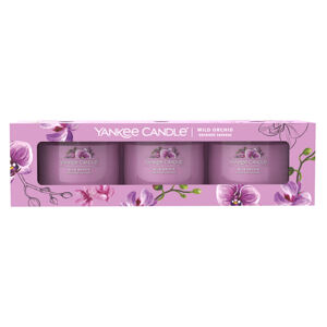 YANKEE CANDLE Votivní svíčka Wild Orchid 3 x 37 g