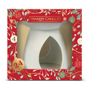 YANKEE CANDLE Aromalampa + vonný vosk 3 ks  + čajová svíčka 1 ks Dárkové balení