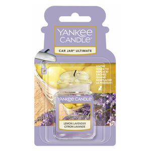YANKEE CANDLE Luxusní visačka do auta Lemon Lavender 1 ks