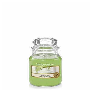YANKEE CANDLE Classic Vonná svíčka malá Vanilla Lime 104 g