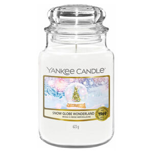 YANKEE CANDLE Classic Vonná svíčka velká Snow Globe Wonderland 623 g