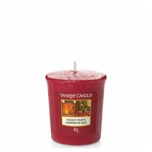 YANKEE CANDLE Votivní svíčka Holiday Hearth 49 g