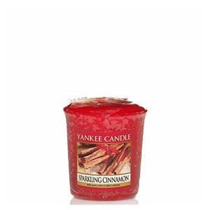 YANKEE CANDLE Votivní svíčka Sparkling Cinnamon 49 g