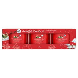 YANKEE CANDLE Votivní svíčka Christmas Eve 3 x 37 g