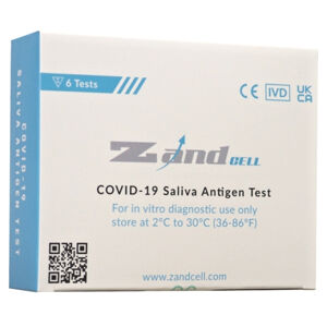 ZANDCELL COVID-19 Rapid Antigen Test 6 kusů, poškozený obal