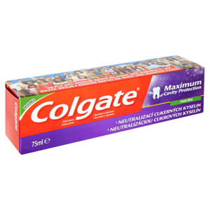 COLGATE Zubní pasta Maximum Cavity Protection Fresh mint 75 ml